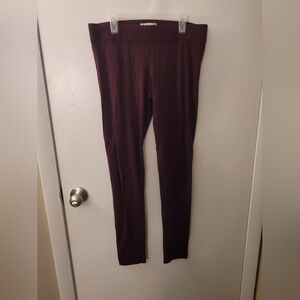 Burgundy aeropstale leggings